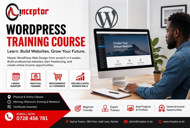 WordPress Training Course in kenya