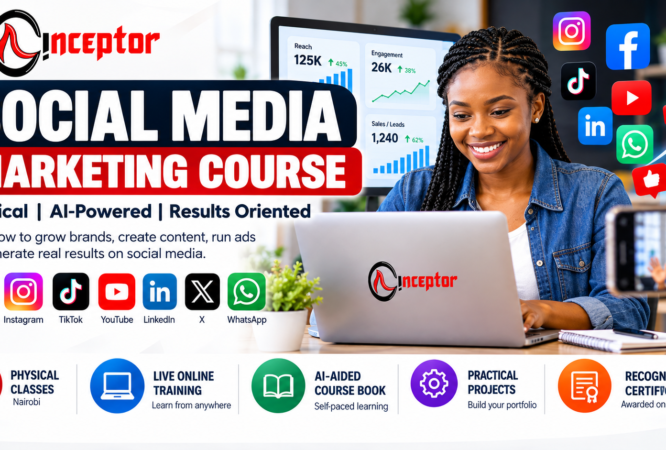 Social Media Marketing Course in Kenya – AI, Meta Ads & Content Creation