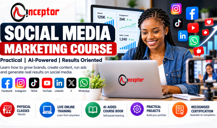 Social Media Marketing Course in Kenya – AI, Meta Ads & Content Creation