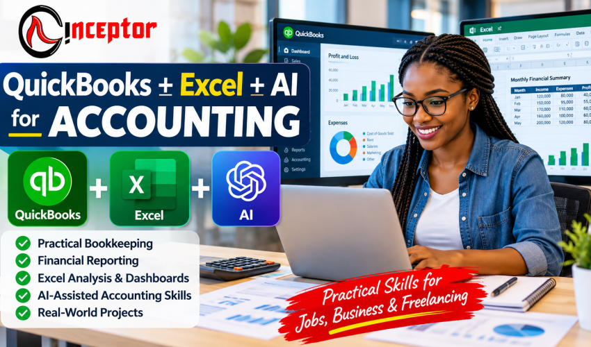 QuickBooks, Excel and AI Accounting Course